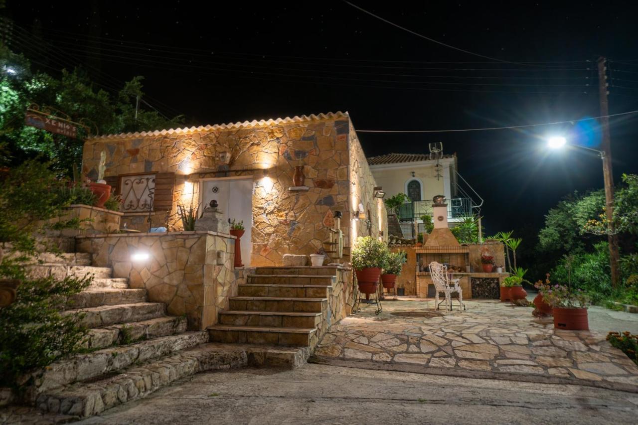 Andrikas Villa At Xenios Avlais Аліканас Екстер'єр фото